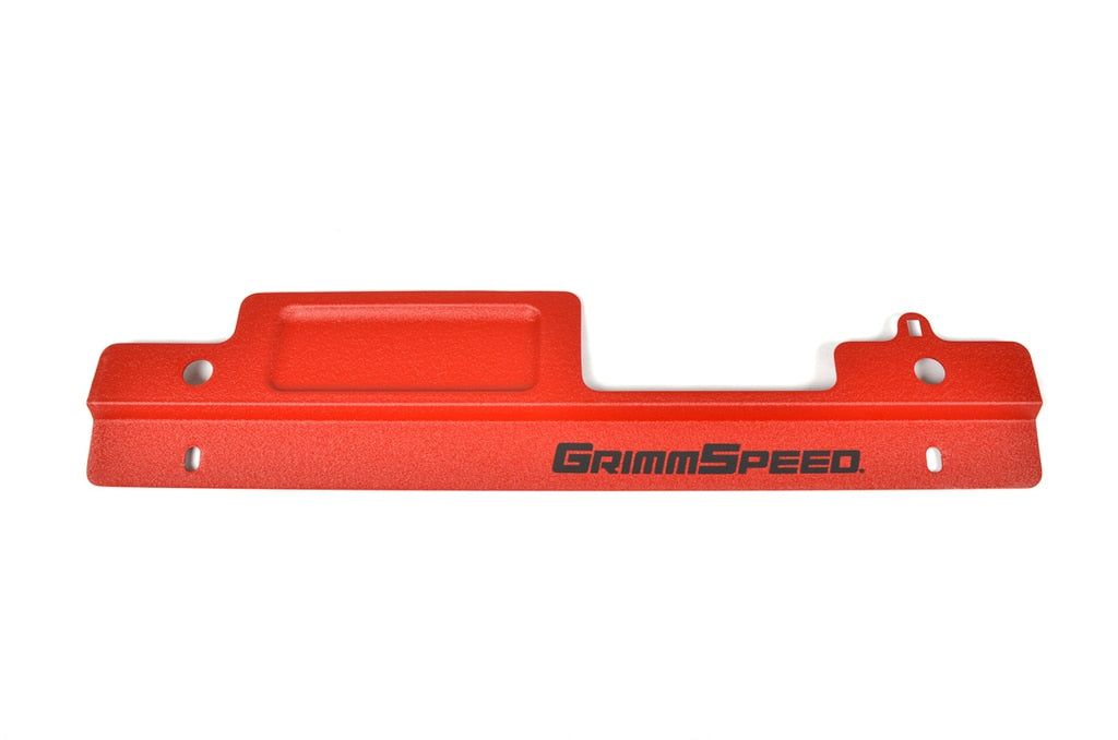 GrimmSpeed Radiator Shroud w/ Tool Tray Red Subaru 2002-2007 WRX / 2004-2007 STI