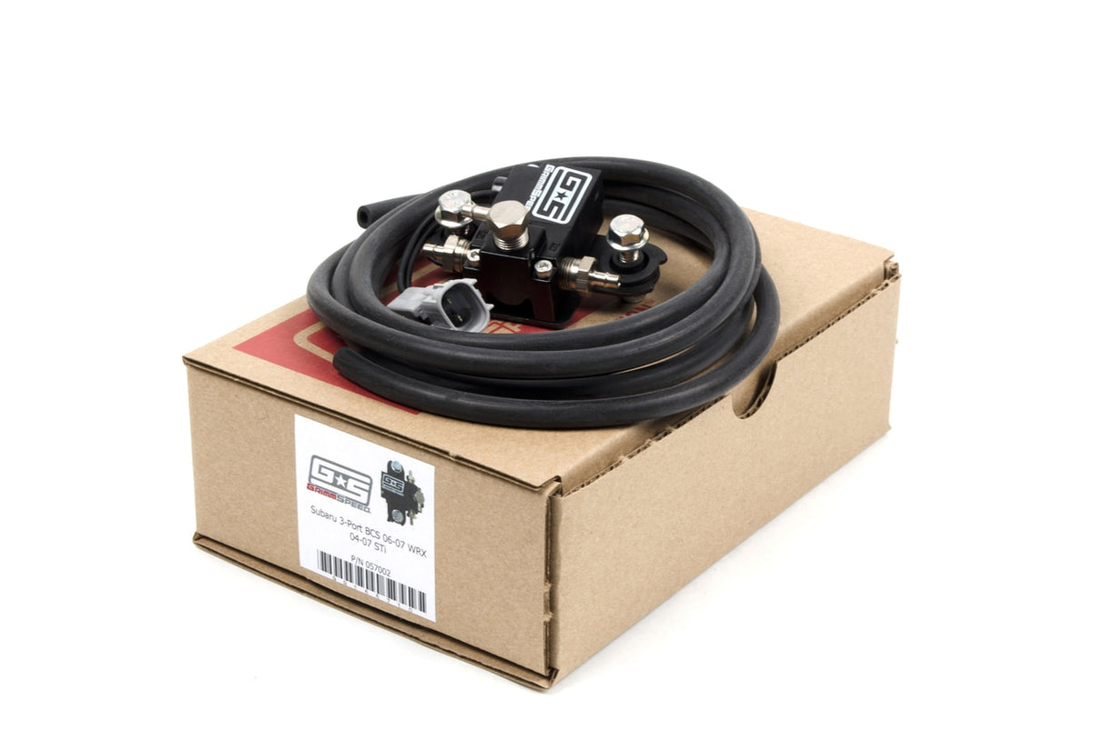 GrimmSpeed 3-Port Boost Control Solenoid EBCS Subaru 2006-2007 WRX / 2004-2007 STI