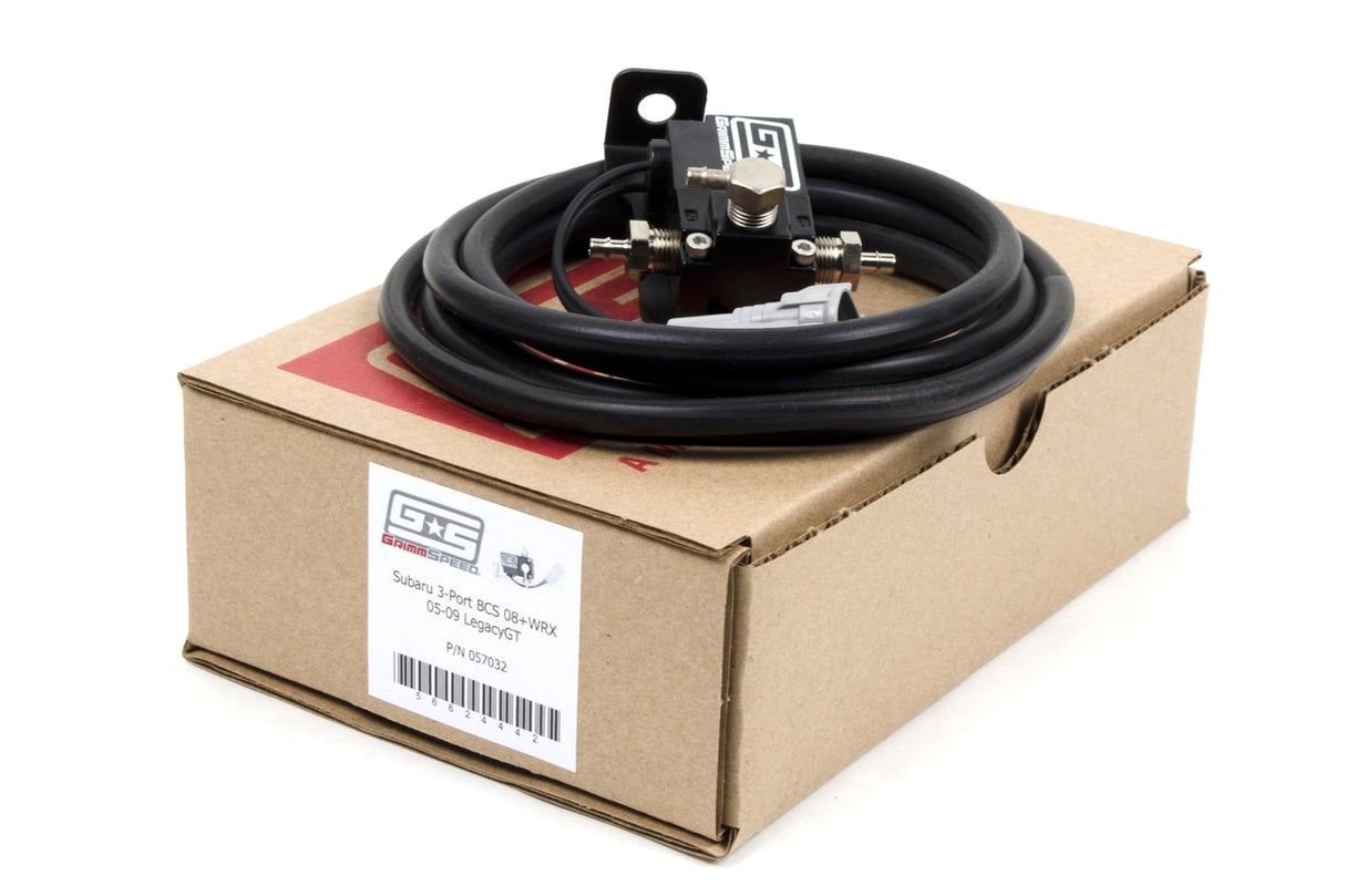 GrimmSpeed 3-Port Boost Control Solenoid EBCS Subaru 2008-2014 WRX