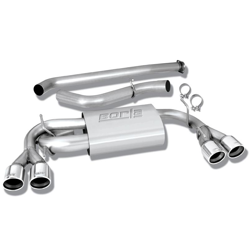 Borla S Type Cat Back Exhaust (HATCH) Subaru 2011-2014 WRX / 2008-2014 STI