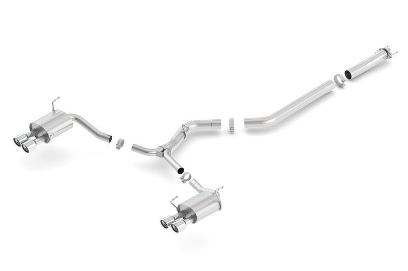 Borla S Type Cat Back Exhaust Subaru 2015-2021 WRX / 2015-2021 STI