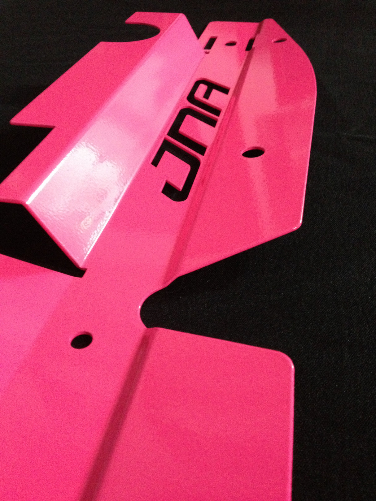 JNA Performance Radiator Shroud Hot Pink Subaru 2008-2014 WRX / 2008-2014 STI | JNA-SUB-007PK