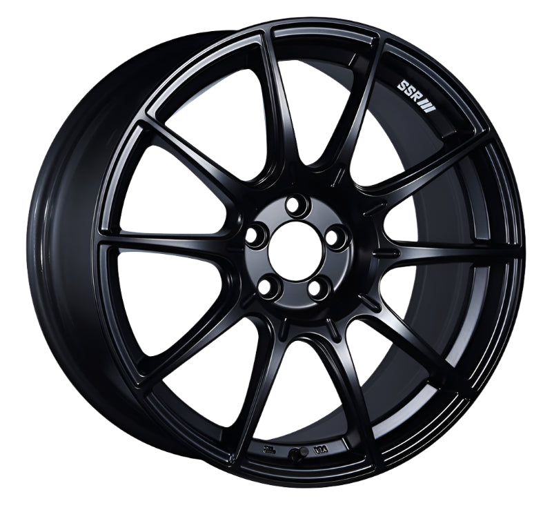SSR GTX01 18x9.5 5x114.3 40mm Offset Flat Black Wheel | XA18950+4005GMB