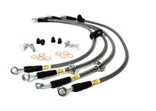 StopTech Stainless Steel Rear Brake Lines Subaru 2004-2007 STI | 950.47504