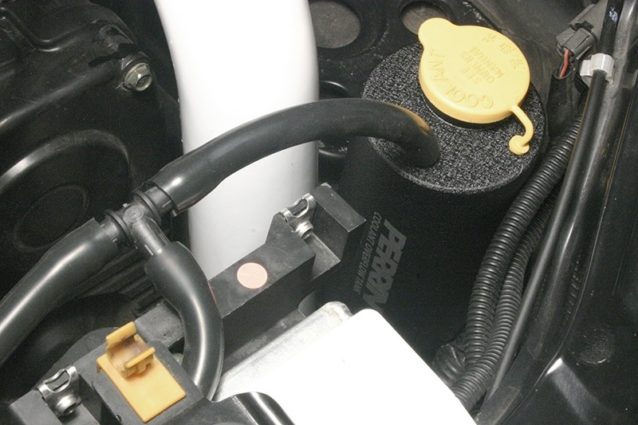 Perrin Coolant Overflow Tank Black (ASM-ENG-501) | Subaru BRZ 2013-2019