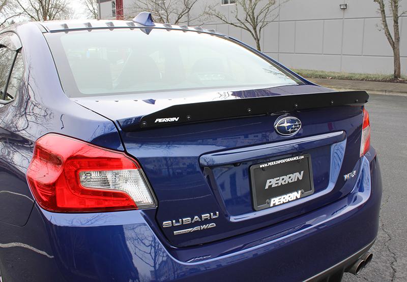 Perrin Premium Wing Gurney Flap (PSP-BDY-402BK) | Subaru WRX 2015-2021 / STI 2015-2021