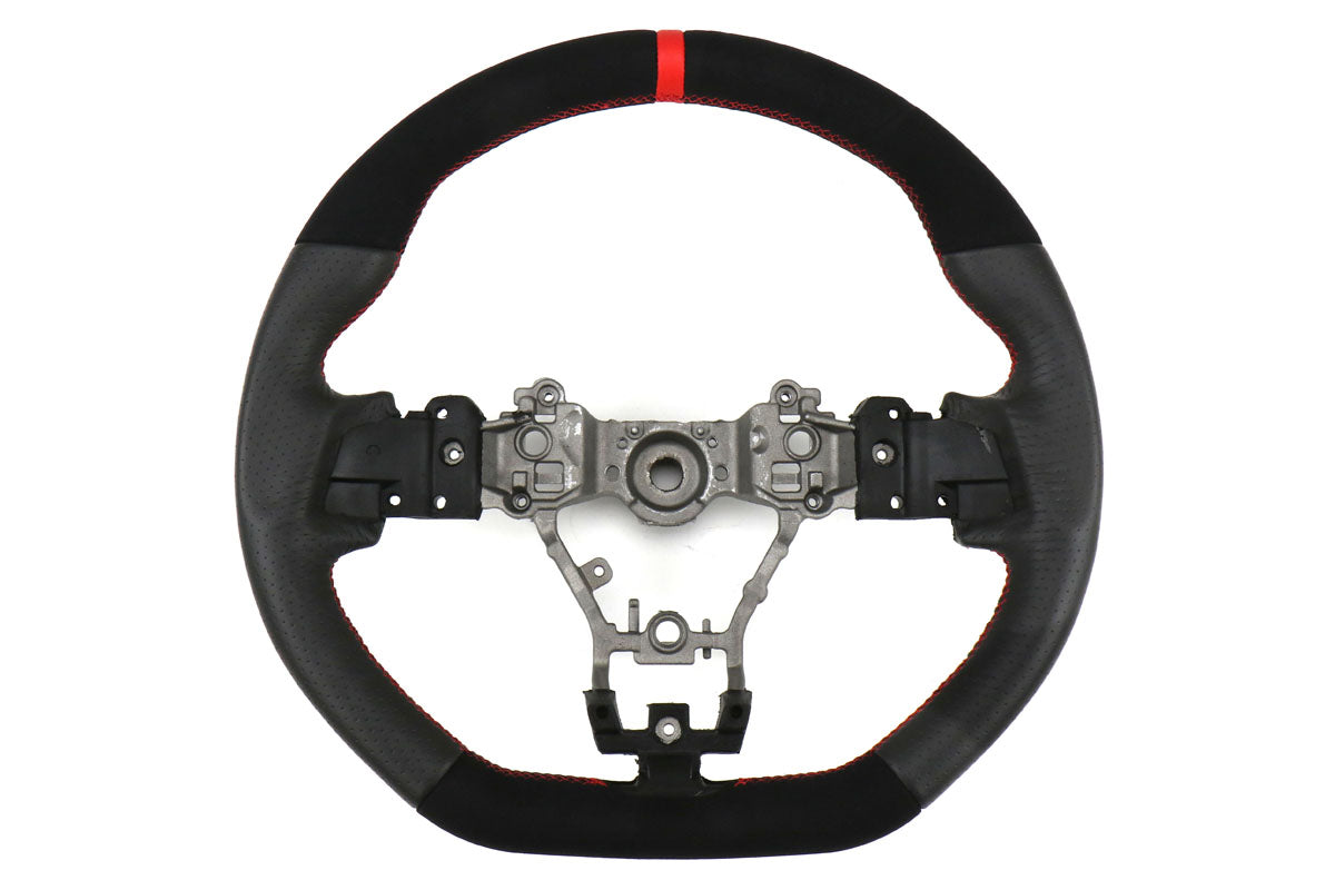 FactionFab Steering Wheel Leather And Suede Subaru 2015-2020 WRX / 2015-2020 STI