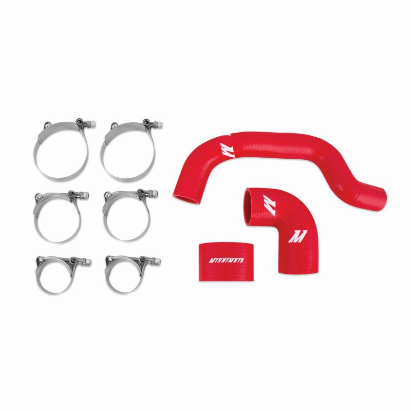 Mishimoto Silicone Intercooler Hose Kit Red Subaru 2004-2007 STI | MMHOSE-SUB-INT4RD