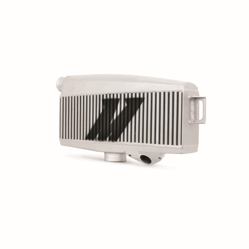 Mishimoto Top Mount Intercooler Silver w/ Black Hoses Subaru 2002-2007 WRX / 2004-2007 STI | MMTMIC-WRX-01SLBK