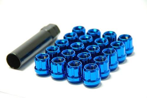 Wheel Mate Muteki Spline Drive Lug Nuts Open Ended Blue M12 x 1.25 | 31885U