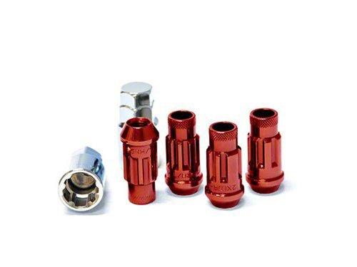 Wheel Mate Muteki SR48 Lock Sets Open Ended Red 12x1.25 48mm | 32901R