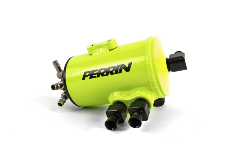 Perrin Air Oil Separator FMIC Neon Yellow (PSP-ENG-607NY) | Subaru WRX 2002-2014 / STI 2004-2021