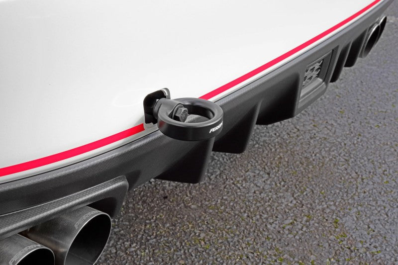 Perrin Rear Tow Hook Flat Black (PSP-BDY-252BK) | Subaru WRX 2015-2021 / STI 2015-2021