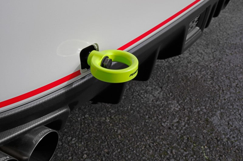 Perrin Rear Tow Hook Neon Yellow (PSP-BDY-252NY) | Subaru WRX 2015-2021 / STI 2015-2021