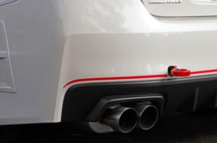 Perrin Rear Tow Hook Red (PSP-BDY-252RD) | Subaru WRX 2015-2021 / STI 2015-2021