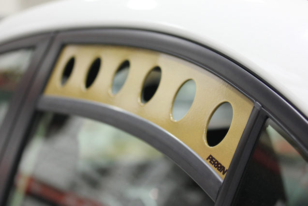 Perrin Gold Rear Window Vent (PSP-BDY-503GD) | Subaru WRX 2015-2021 / STI 2015-2021
