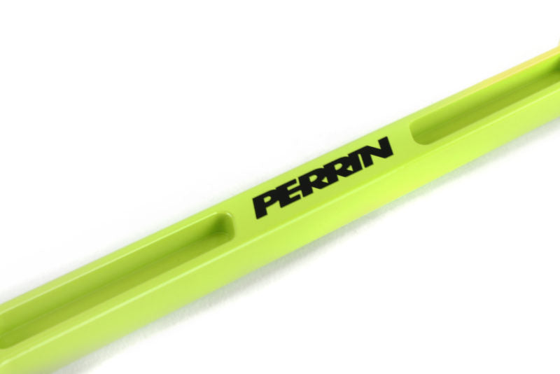 Perrin Battery Tie Down Neon Yellow (PSP-ENG-700NY) | Subaru WRX / STI / BRZ / Forester XT / Legacy GT / Legacy XT / Outback XT / Crosstrek / Ascent / Scion FR-S 2013-2016 / Toyota GT86 2017-2021
