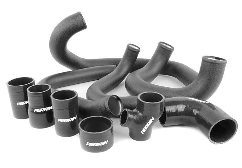 Perrin FMIC Piping Kit Black With Black Couplers (PSP-ITR-437-2BK/BK) | Subaru WRX 2015-2021