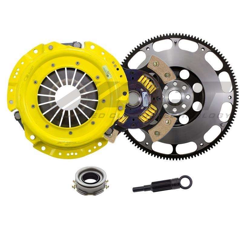 ACT Heavy Duty Sprung 4 Puck Disc Clutch Kit Includes Prolite Flywheel (SB8-HDG4) | Subaru BRZ 2013-2021 / Scion FR-S 2013-2016 / Toyota GT86 2017-2021