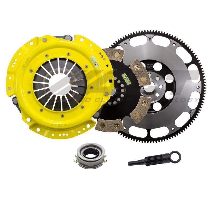 ACT Heavy Duty Solid 6 Puck Disc Clutch Kit Includes Prolite Flywheel (SB8-HDR6) | Subaru BRZ 2013-2021 / Scion FR-S 2013-2016 / Toyota GT86 2017-2021