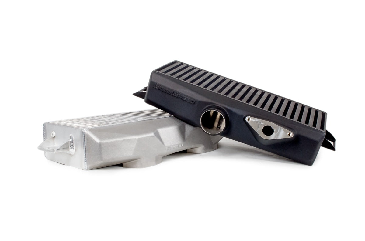 GrimmSpeed Top Mount Intercooler Black Subaru 2002-2007 WRX / 2004-2019 STI