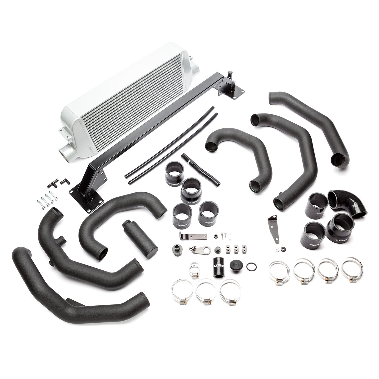 COBB Front Mount Intercooler Kit Silver (SUBFMIC001SL) | Subaru STI 2015-2021