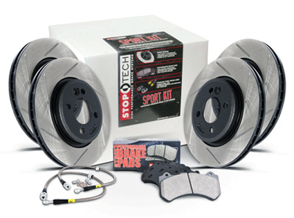 StopTech Sport Complete Brake Kit Slotted Subaru 2008-2017 STI