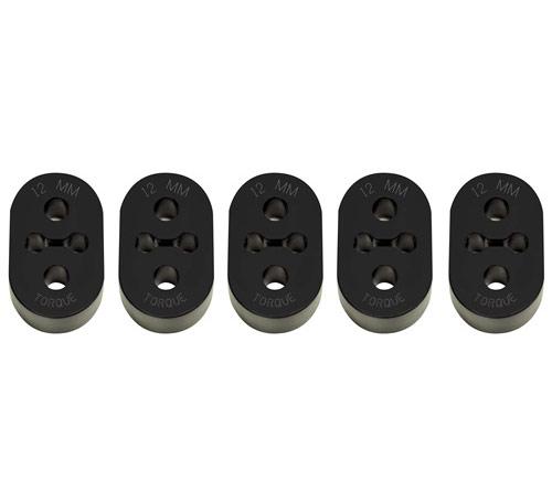 Torque Solution 12mm Exhaust Mount Hanger Kit (Set of 5) Subaru 2013-2020 BRZ