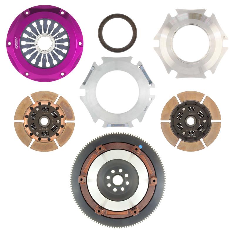 Exedy Stage 4 Twin Metallic Disc Clutch Kit Subaru 2002-2005 WRX