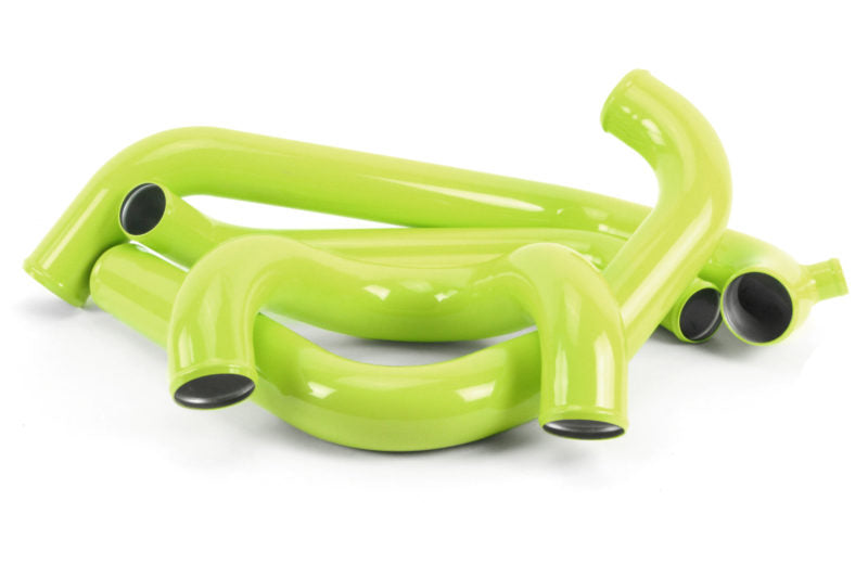 Perrin FMIC Piping Kit Neon Yellow With Black Couplers (PSP-ITR-438-2NY/BK) | Subaru STI 2015-2017