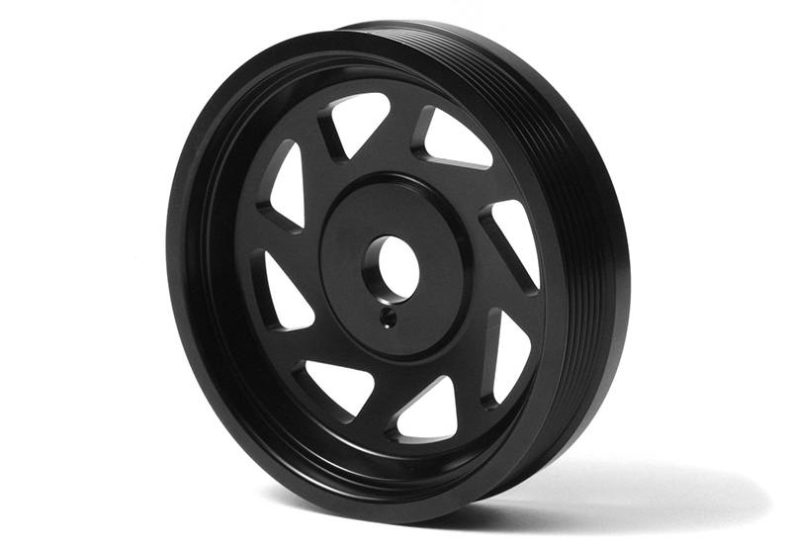 Perrin Crank Pulley Black (PSP-ENG-101BK) | Subaru WRX 2015-2018 / Forester XT 2014-2018 / BRZ 2013-2021 / Scion FR-S 2013-2016 / Toyota GT86 2017-2021