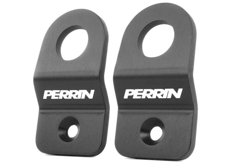 Perrin Radiator Stays Black (PSP-ENG-521BK) | Subaru WRX 2008-2021 / STI 2008-2021
