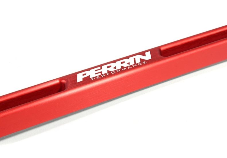 Perrin Battery Tie Down Red (PSP-ENG-700RD) | Subaru WRX / STI / BRZ / Forester XT / Legacy GT / Legacy XT / Outback XT / Crosstrek / Ascent / Scion FR-S 2013-2016 / Toyota GT86 2017-2021