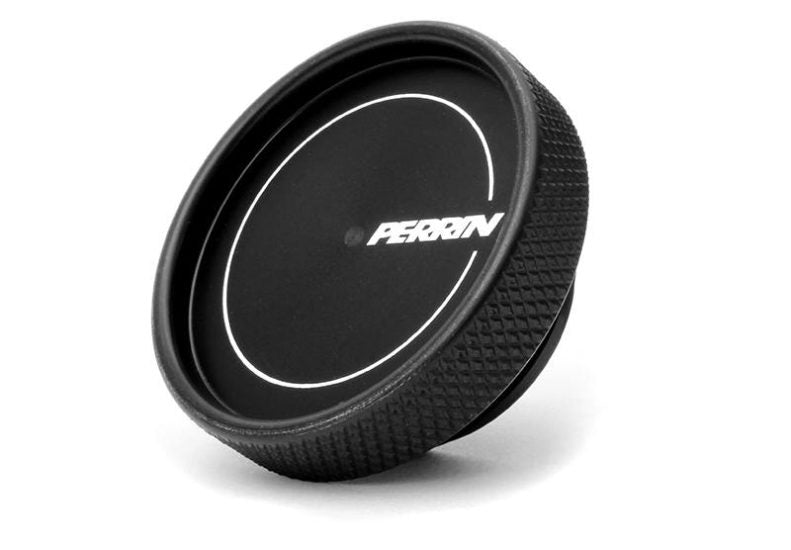 Perrin Oil Cap Billet Black (PSP-ENG-711BK) | Subaru WRX / STI / BRZ / Forester XT / Legacy GT / Legacy XT / Outback XT / Crosstrek / Ascent / Scion FR-S 2013-2016 / Toyota GT86 2017-2021 / GR86 2022-2025