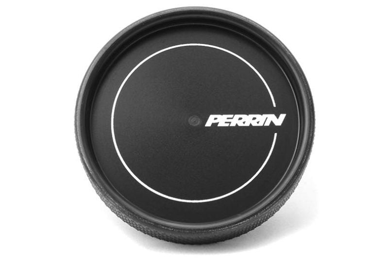 Perrin Oil Cap Billet Black (PSP-ENG-711BK) | Subaru WRX / STI / BRZ / Forester XT / Legacy GT / Legacy XT / Outback XT / Crosstrek / Ascent / Scion FR-S 2013-2016 / Toyota GT86 2017-2021 / GR86 2022-2025