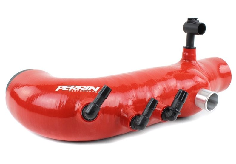 Perrin 2.4in Turbo Inlet Hose Red (PSP-INT-421RD) | Subaru WRX 2008-2014 / Legacy GT 2005-2009 / Outback XT 2005-2009 / Forester XT 2009-2013