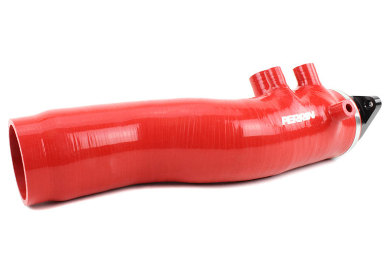 Perrin 3in Turbo Inlet Hose With Nozzle Red (PSP-INT-424RD) | Subaru WRX 2015-2021 / Forester XT 2014-2018