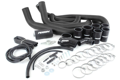 Perrin FMIC Piping Kit Black w/ Black Couplers Subaru 2008-2014 STI
