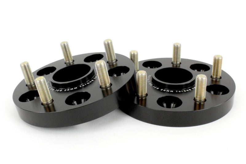 Perrin Wheel Spacers 20mm 5x114.3 Bolt Pattern 56mm Hub Centric Set of 2 Black (PSP-WHL-020BK) | Subaru WRX 2015-2025 / STI 2005-2021 / Outback XT 2020-2025 / Legacy XT 2020-2025