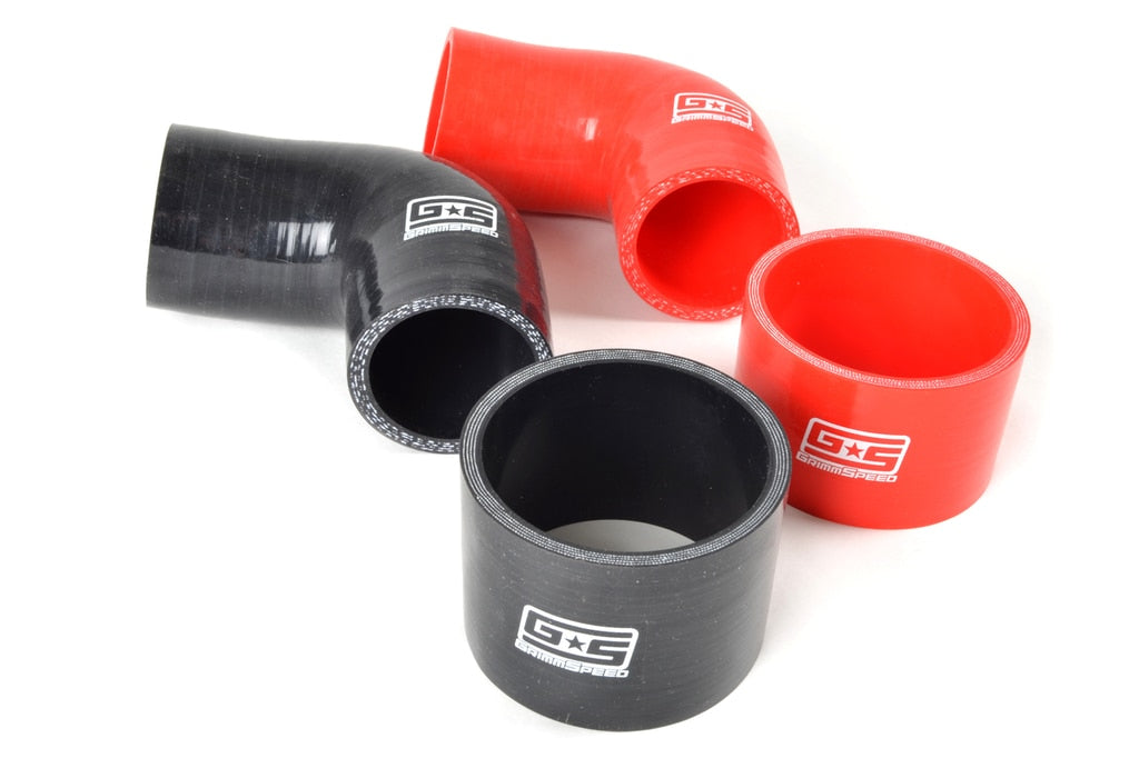 GrimmSpeed Top Mount Intercooler Silicone Hose Kit Red 2002-2007 WRX / 2004-2020 STI