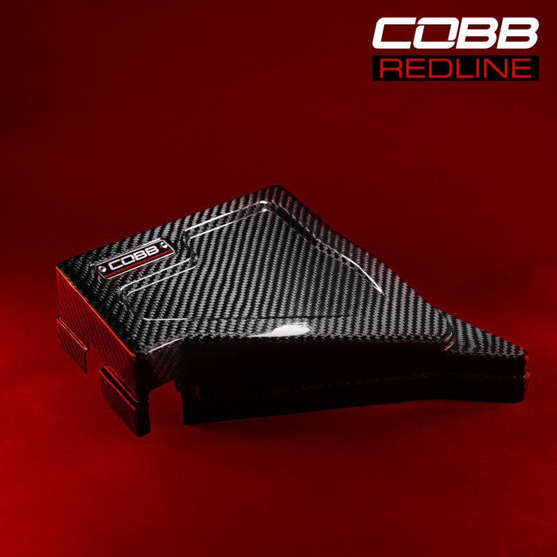 COBB Redline Carbon Fiber Fuse Box Cover Overlay Subaru 2008-2021 WRX / 2008-2021 STI | 844660