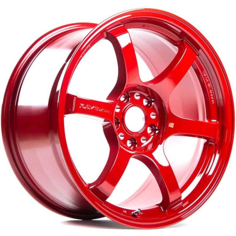 Gram Lights 57DR 18x9.5 5x114.3 38mm Offset Milano Red Wheel | WGIX38EMRP