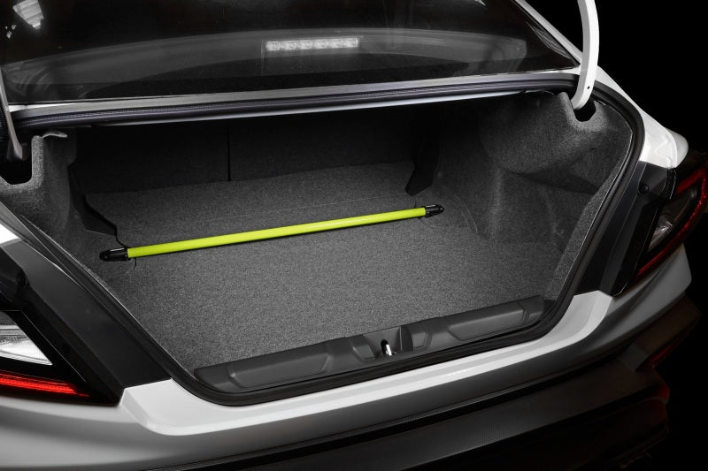Perrin Rear Strut Tower Bar Neon Yellow (PSP-SUS-042NY) | Subaru WRX 2022-2025