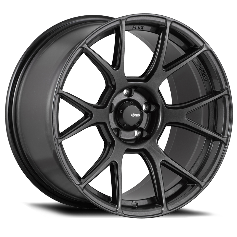 Konig Ampliform 18x9.5 5x114.3 35mm Offset Dark Metallic Graphite | AM98514356B