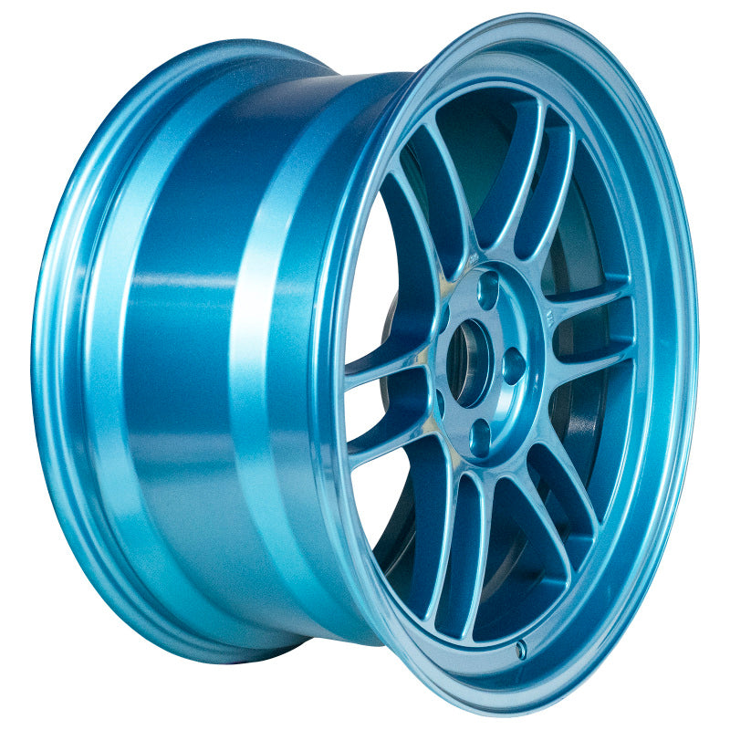 Enkei RPF1 18x9.5 5x114.3 38mm Offset 73mm Bore Emerald Blue Wheel | 3798956538EB