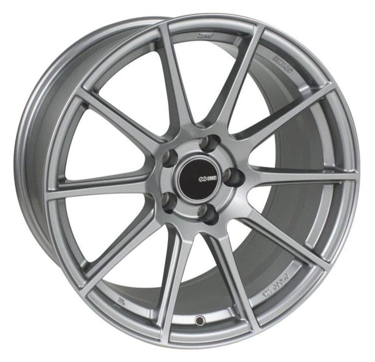 Enkei TS10 18x9.5 5x114.3 35mm Offset 72.6mm Bore Grey Wheel | 499-895-6535GR