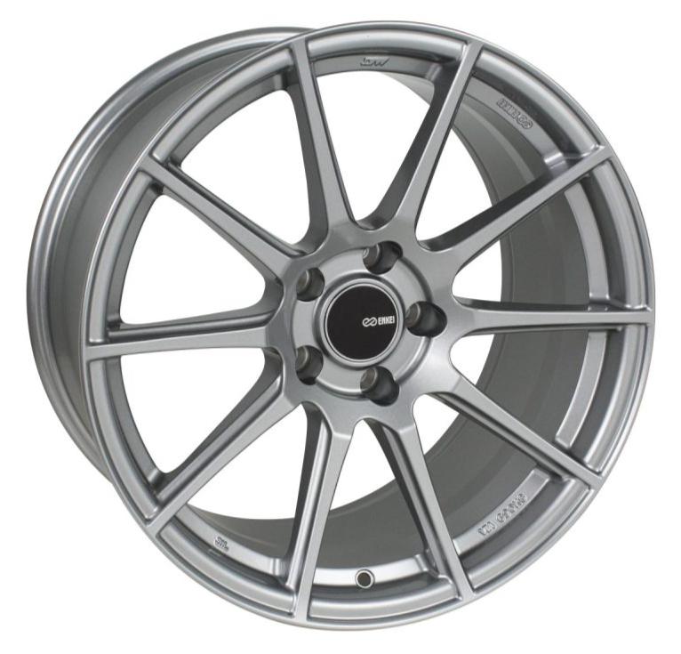 Enkei TS10 18x8.5 5x114.3 35mm Offset 72.6mm Bore Grey Wheel | 499-885-6535GR