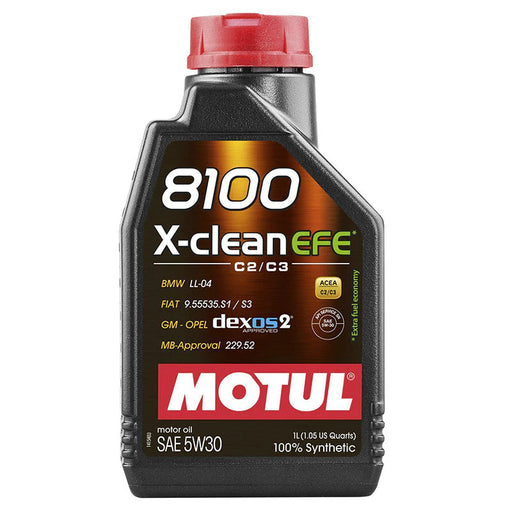 Motul 8100 X-Clean EFE 5W30 Engine Oil 1L | 109470