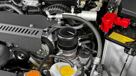 Perrin Oil Filter Cover Black (PSP-ENG-716BK) | Subaru WRX 2015-2025 / BRZ 2013-2025 / Scion FR-S 2013-2016 / Toyota GT86 2017-2021 / GR86 2022-2025