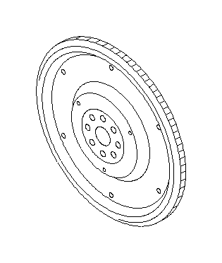 Subaru OEM Flywheel Subaru 2004-2021 STI | 12310AA410